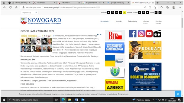 nowogard.pl - goście lata z muzami