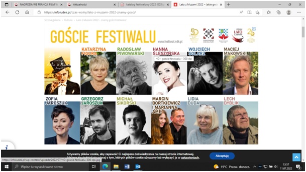Infoludek - goście festiwalu